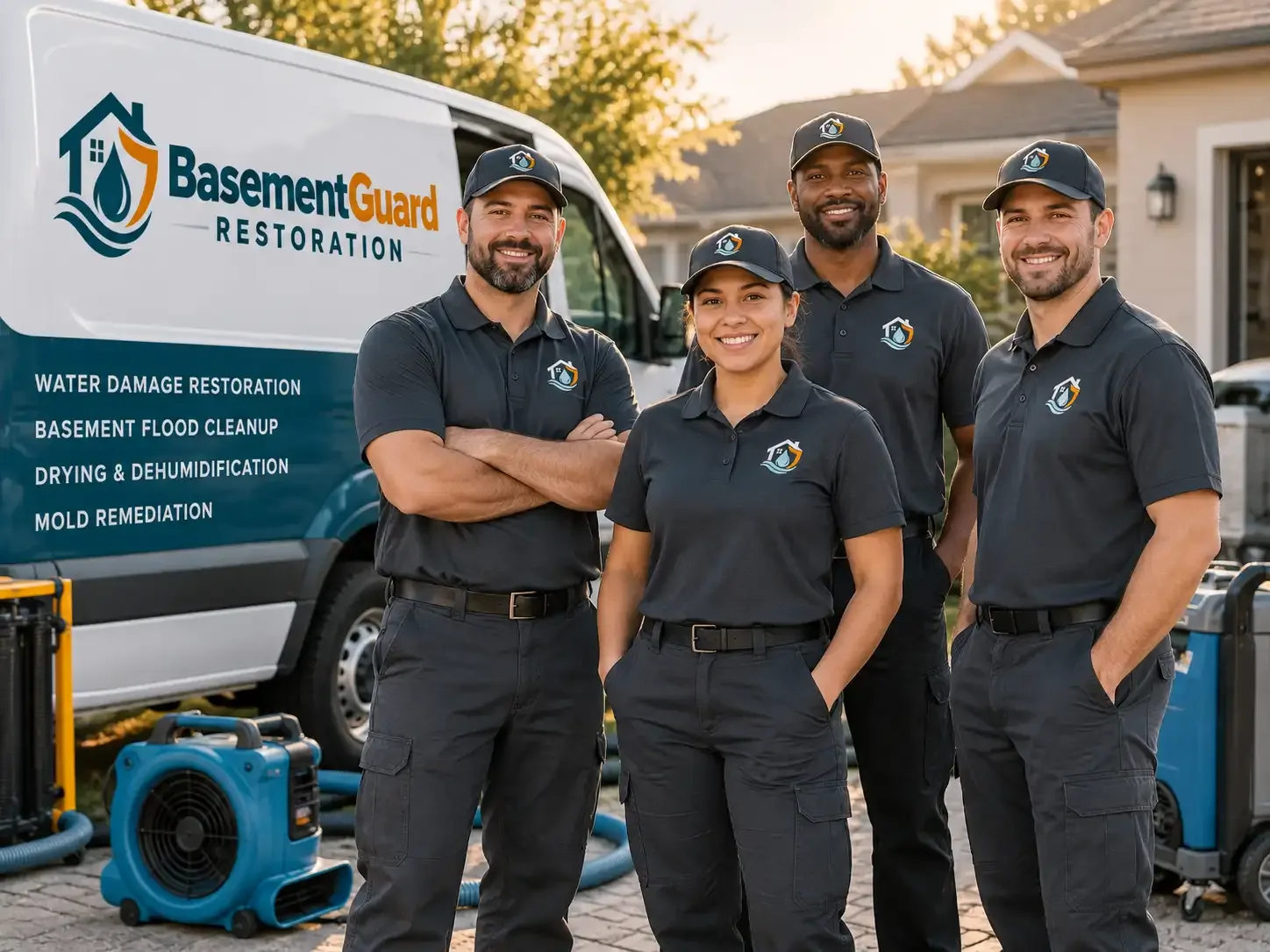 Basement Water Damage Restoration company in Fellows, CA